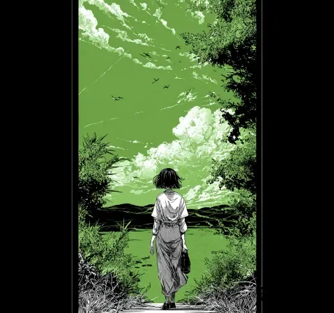 悬疑题材漫画作品封面