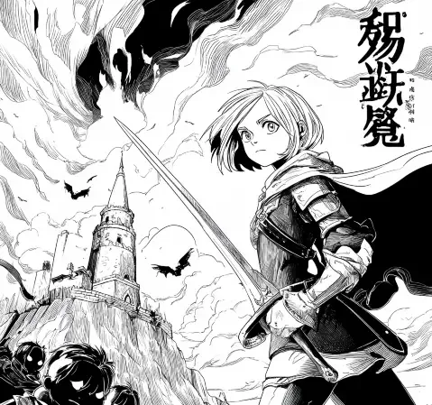 治愈题材漫画作品封面
